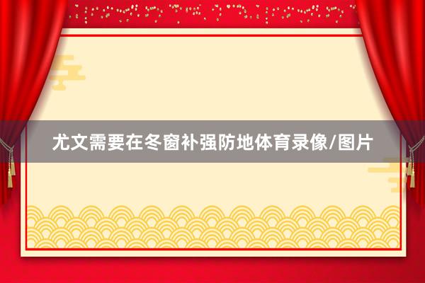 尤文需要在冬窗补强防地体育录像/图片