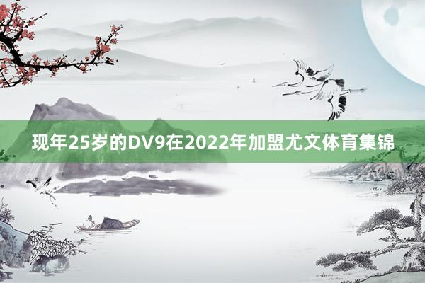 现年25岁的DV9在2022年加盟尤文体育集锦